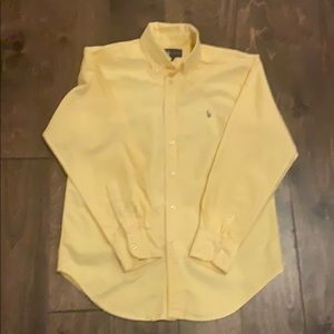 Oxford shirt-yellow